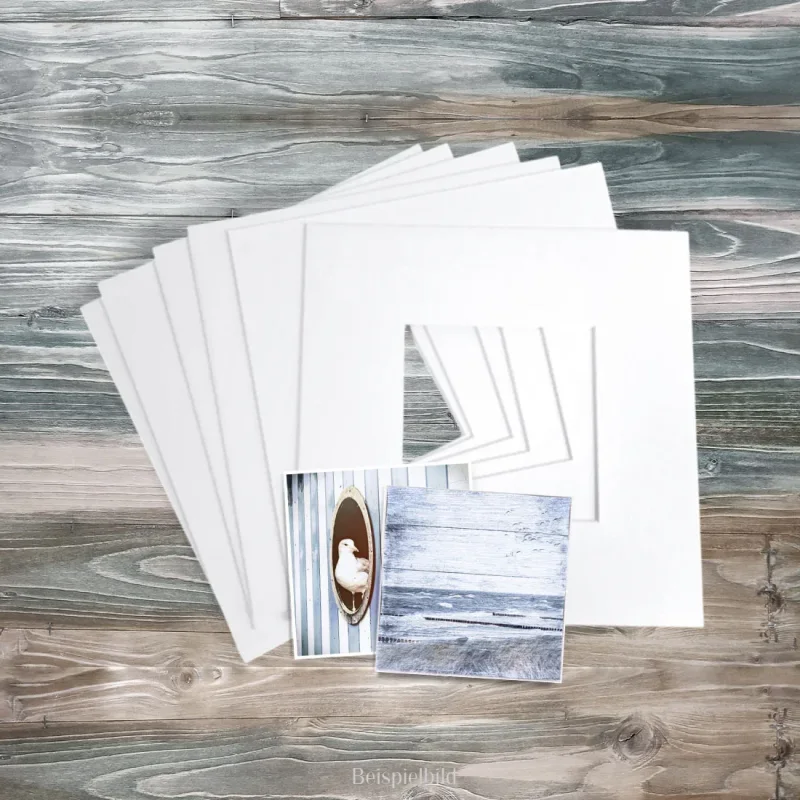 Passepartouts in verschiedenen Größen