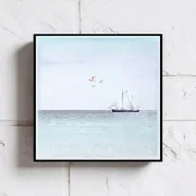 Maritimes Wandbild im Shabby Chic, Landhausstil