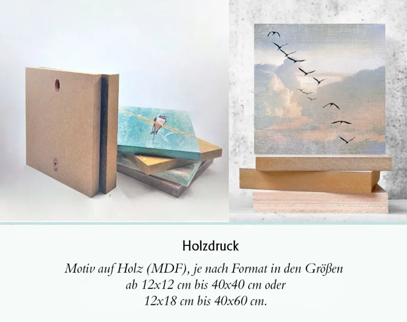 Variante Holzdruck