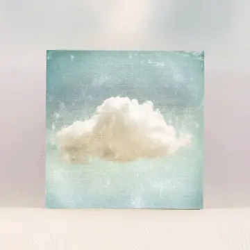 Wandbild Wolkenzauber im romantischen Shabby Chic, Landhausstil