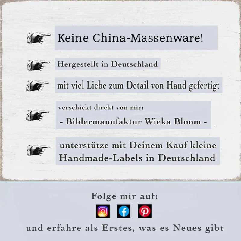 hergestellt vom handmade label bildermanufaktur wieka bloom