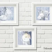 Lisianthus, Kollektion, Wandbilder - Blumen im nostalgischen Landhausstil  als Kunstdruck