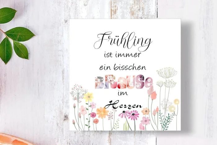 Spr&uuml;che Zitate verschiedene Themen und Motive